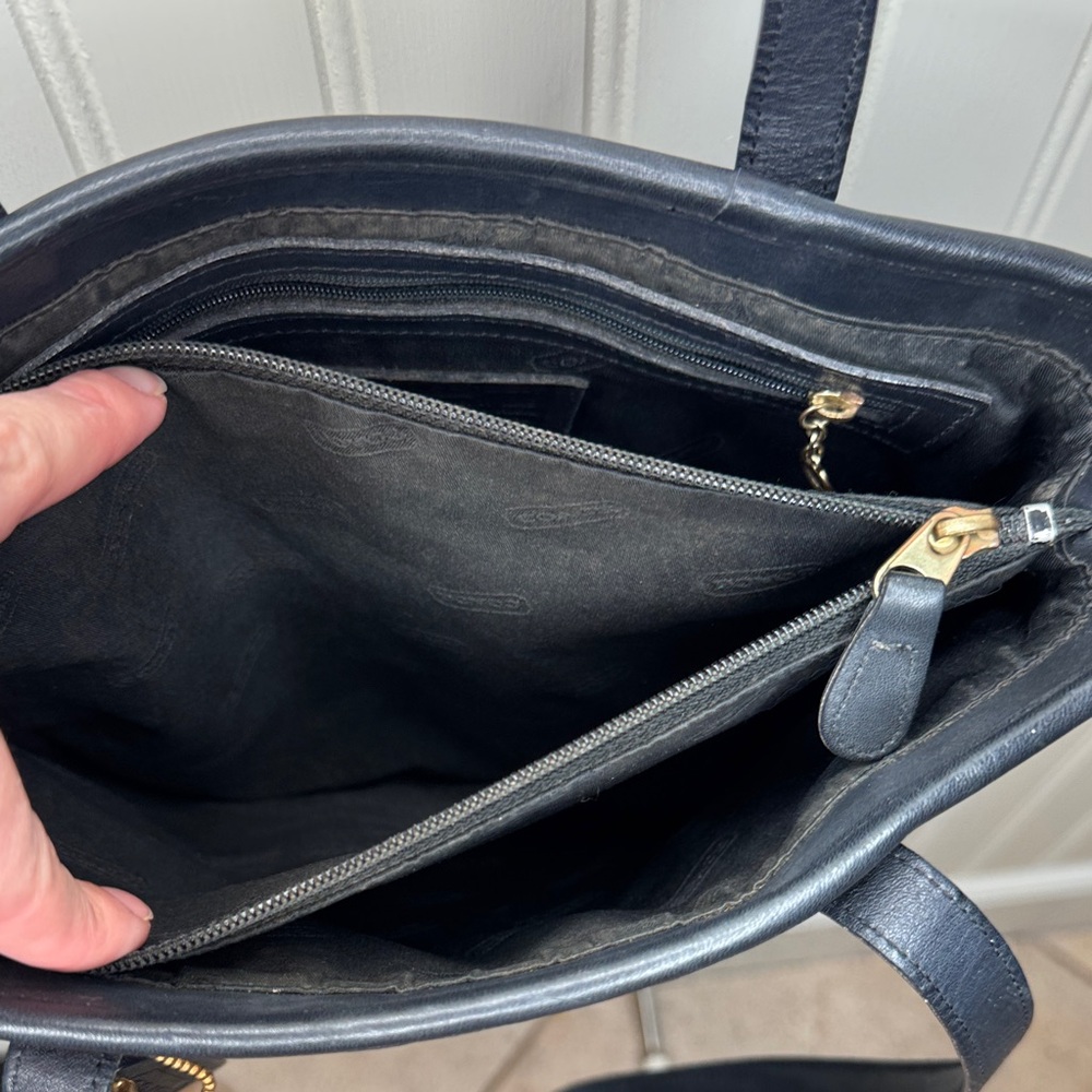 COACH Vintage Leather Legacy Lunch Tote Shopper 9077‎ Two Strap Shoulder Bag - Picture 8 of 17